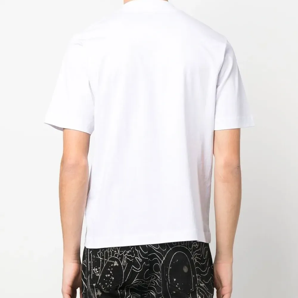 Футболка из органического хлопка с вышитым логотипом