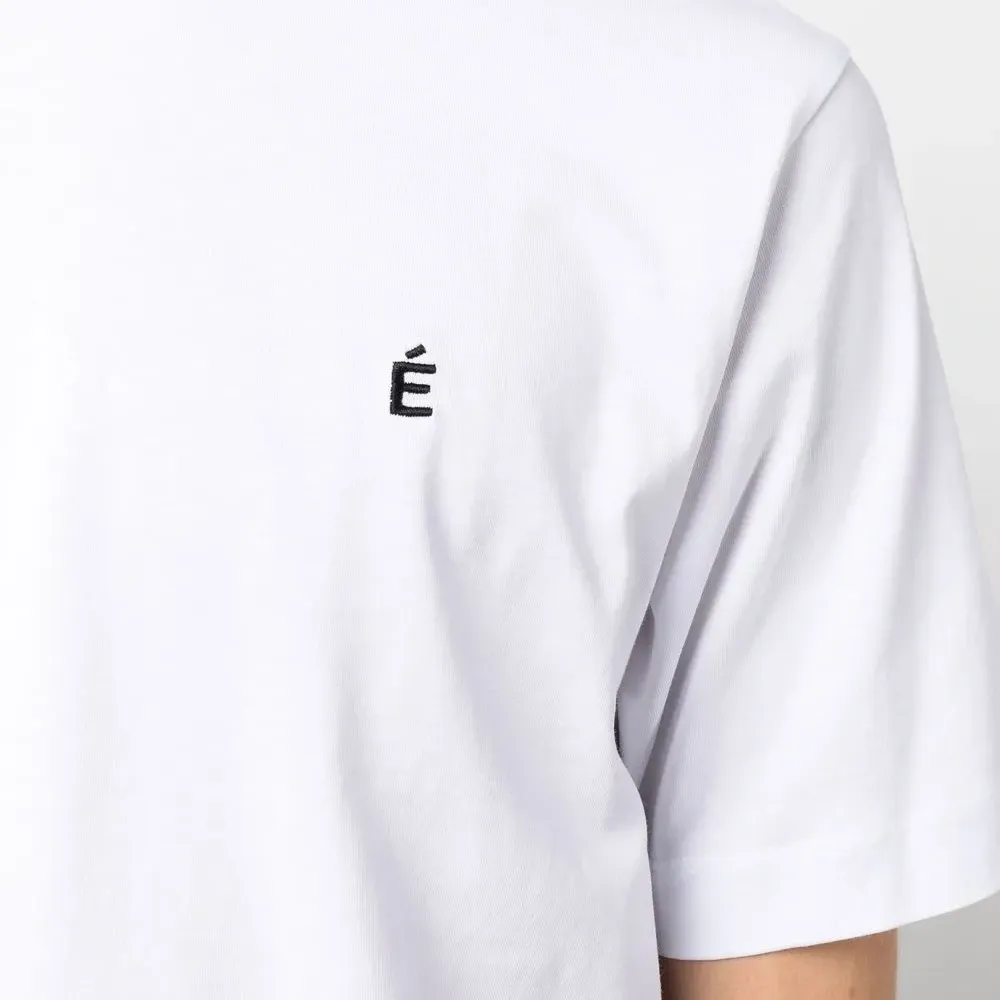 Футболка из органического хлопка с вышитым логотипом