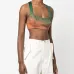 Gradient-effect cropped top Gradient-effect cropped top