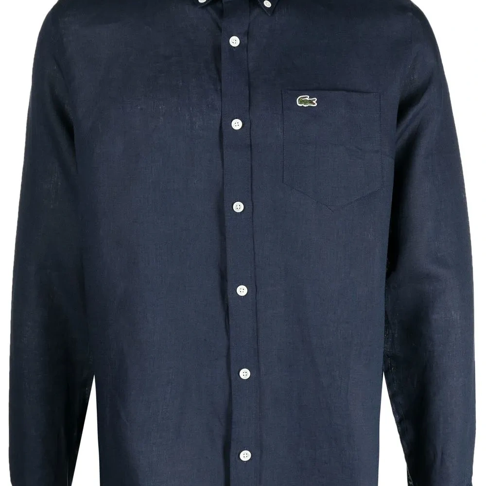 Рубашка с вышитым логотипом Рубашка с вышитым логотипом