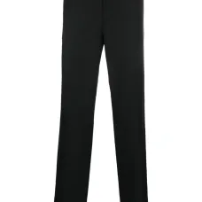 Прямые брюки из переработанной шерсти