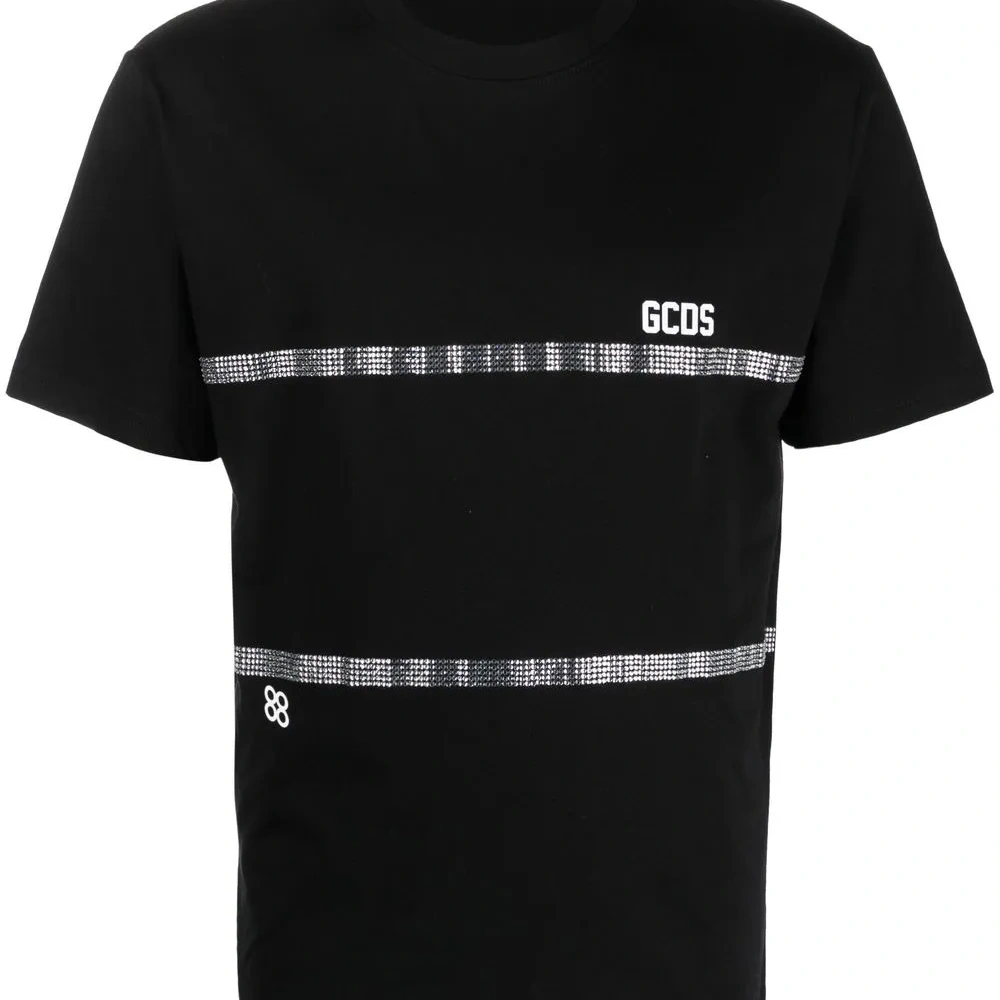 Crystal embellished T-shirt