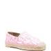 all-over logo print espadrilles
