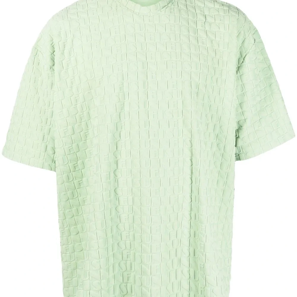 Футболка с тисненой монограммой Футболка с тисненой монограммой