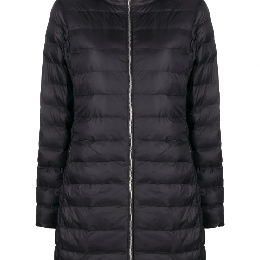 Длинный пуховик