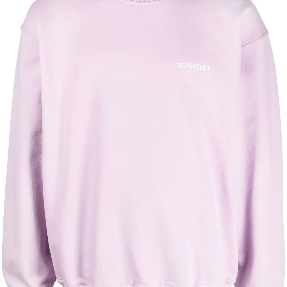 Джемпер оверсайз с логотипом