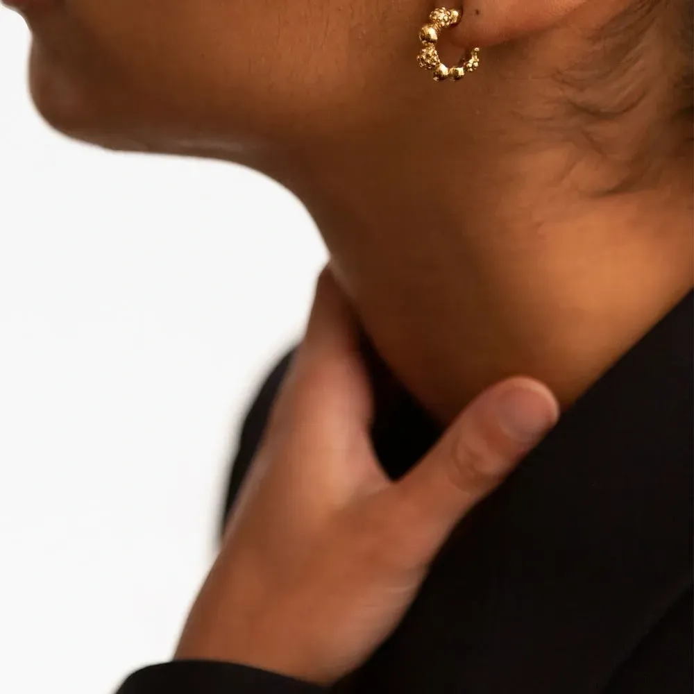 Серьги-кольца Mini Silvia