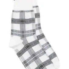 Носки в клетку тартан