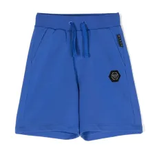 Шорты с нашивкой-логотипом