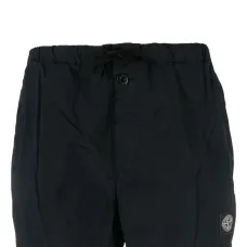 Logo-patch detail swim shorts