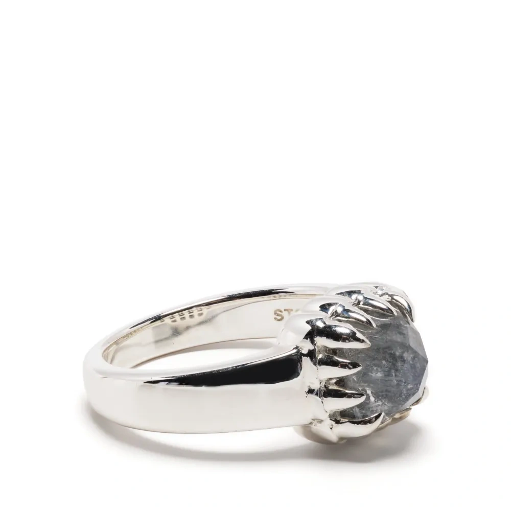 Кольцо Baby Clawn с лунным камнем