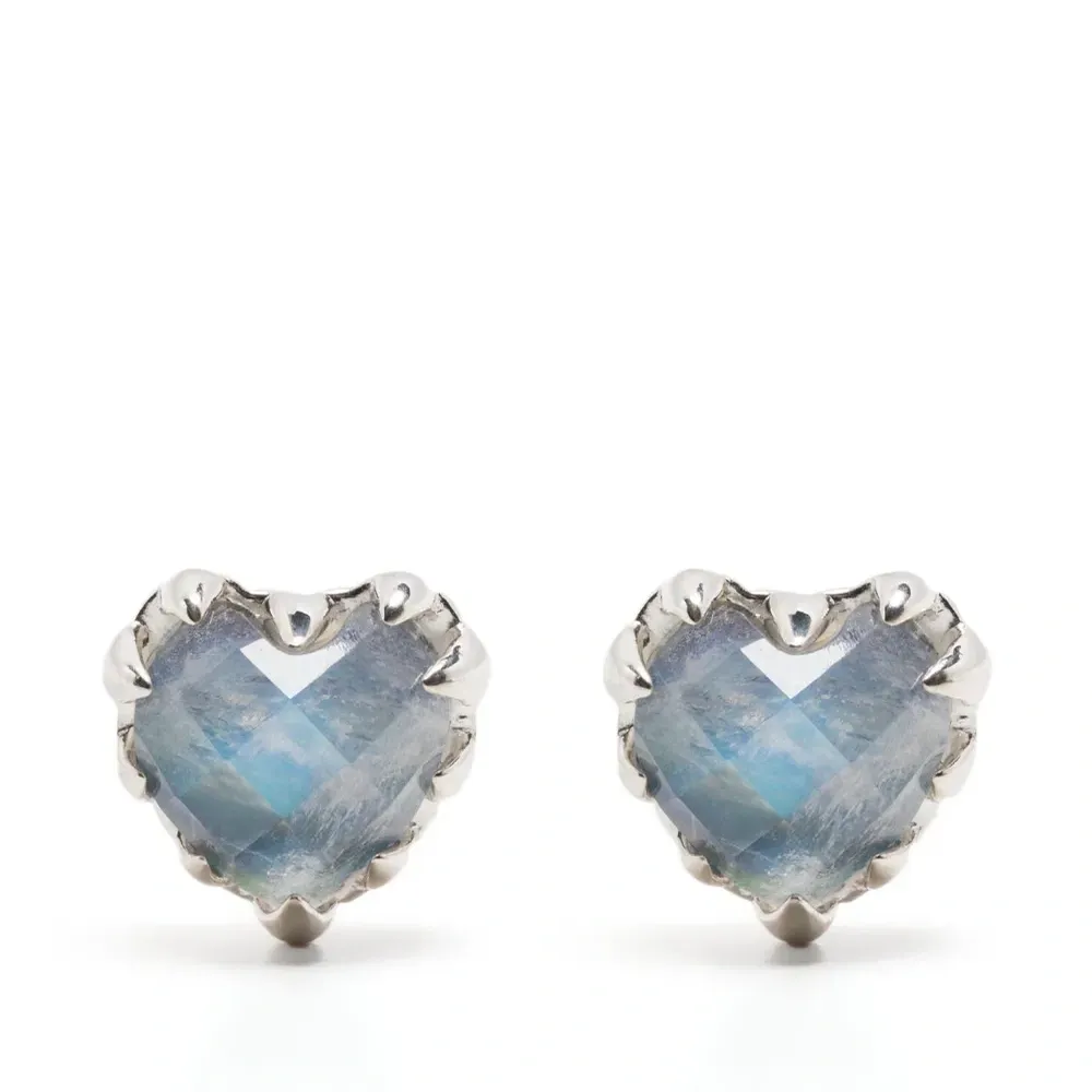 Серьги Love Claw с лунным камнем