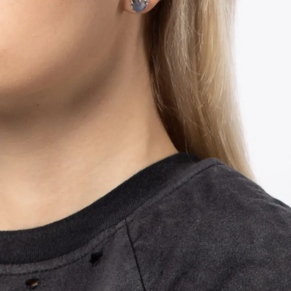 Серьги Love Claw с лунным камнем