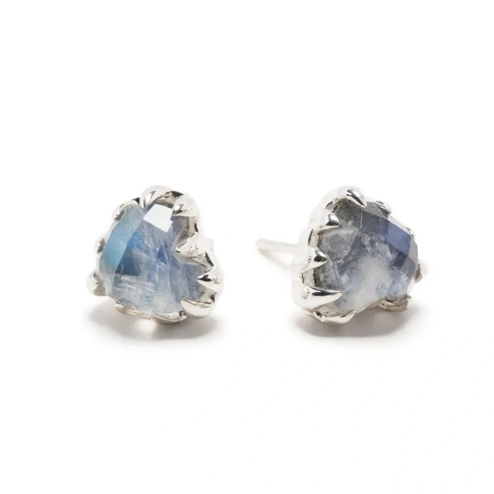 Серьги Love Claw с лунным камнем