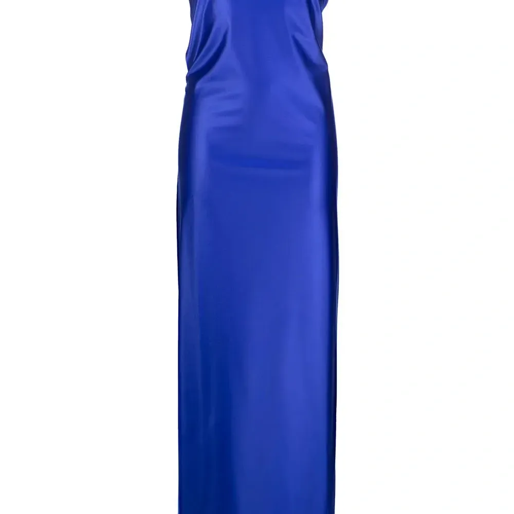 Платье Carabiner без бретелей с вырезами