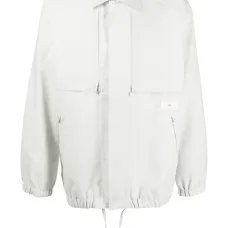 Concealed front-fastening jacket