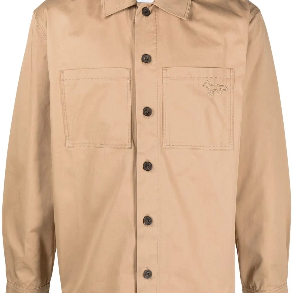 Куртка-рубашка на пуговицах