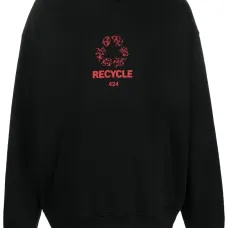 Logo-print 'Recycle' hoodie Logo-print 'Recycle' hoodie