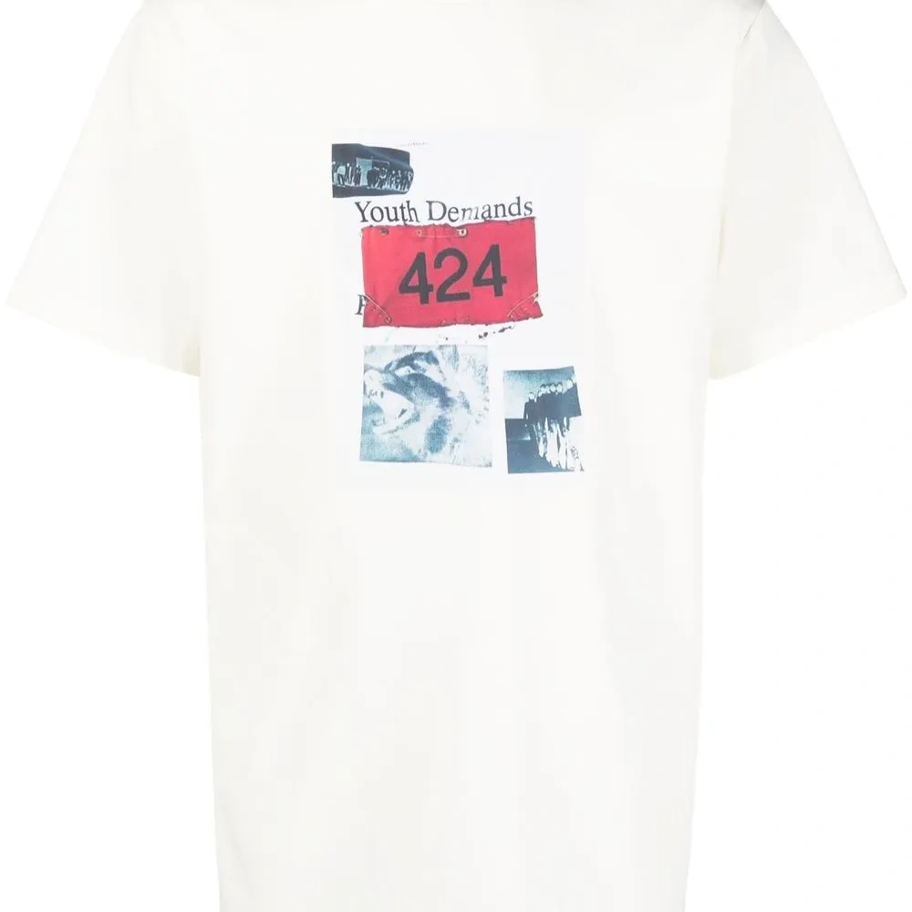 Graphic-logo-print T-shirt