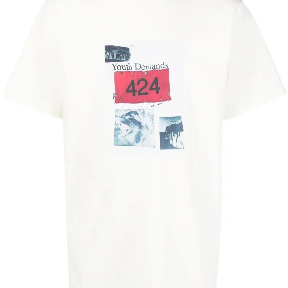 Graphic-logo-print T-shirt