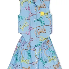 Комплект из жилета и юбки с логотипом