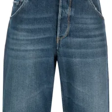 джинсовые шорты прямого кроя