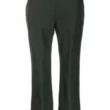 Укороченные расклешенные брюки