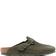 Замшевые слиперы