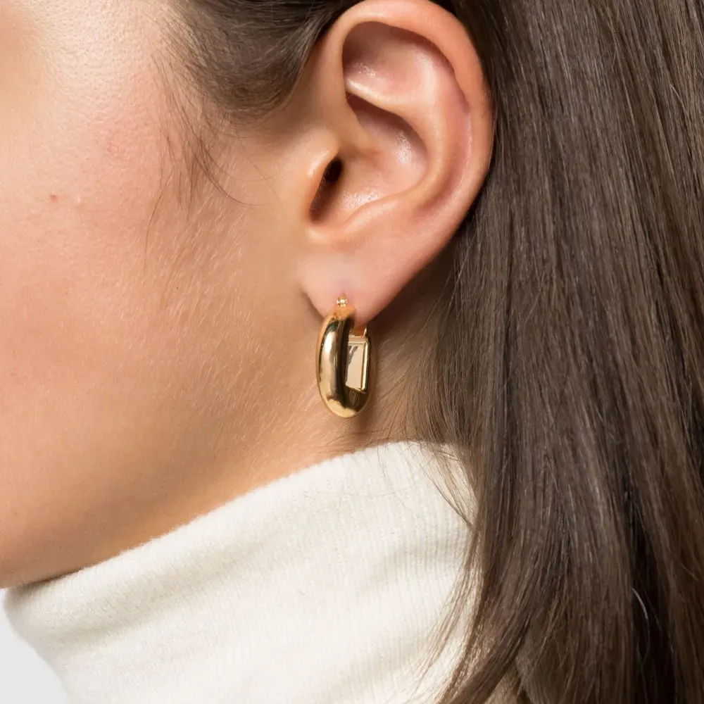 Серьги Les Boucles Rond Carre