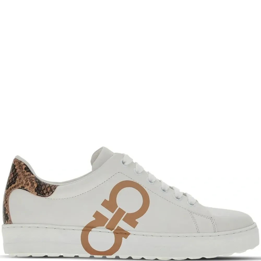 кроссовки с декором Gancini