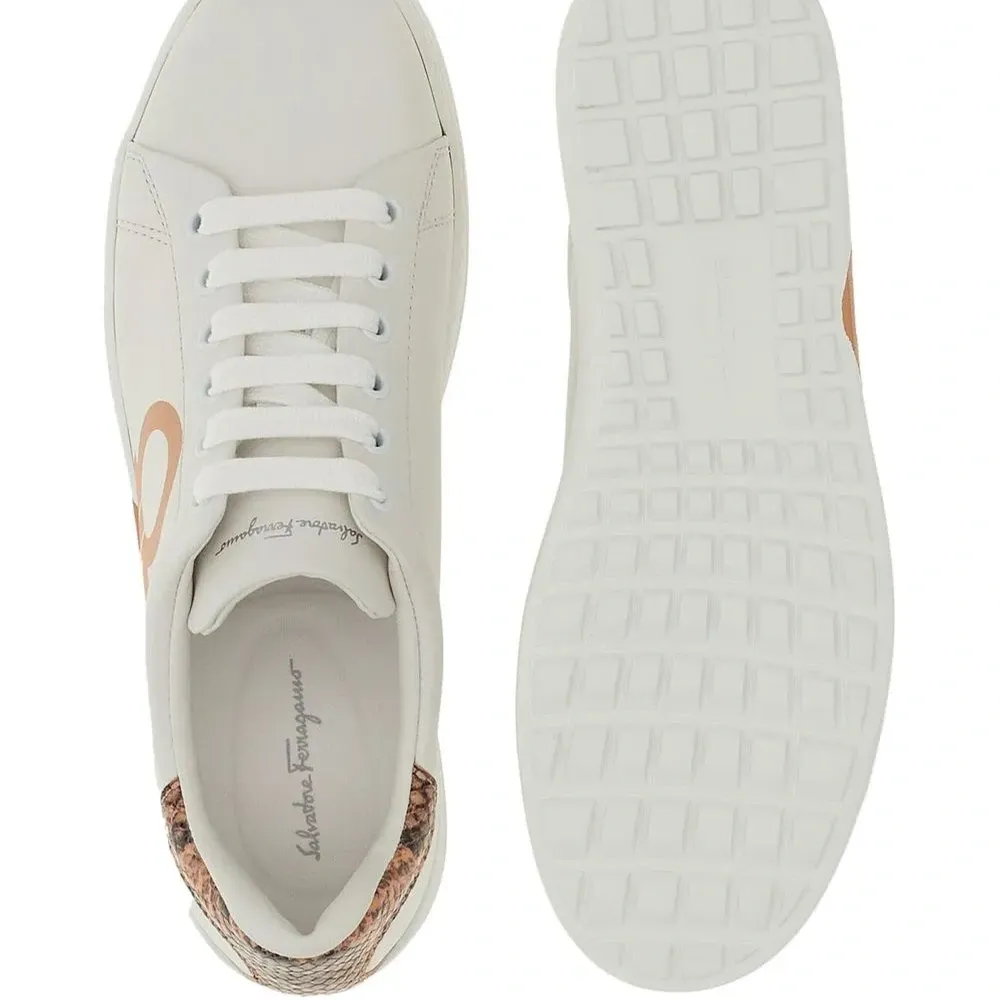 кроссовки с декором Gancini