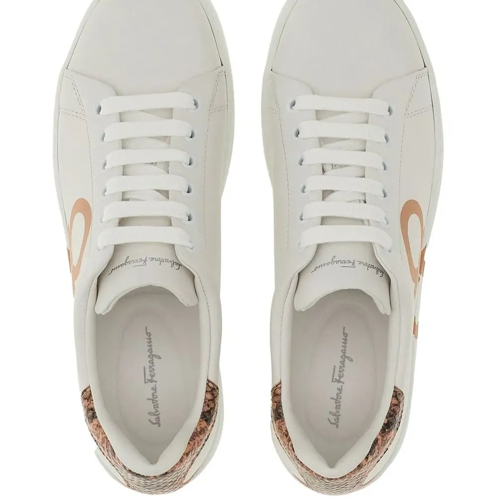 кроссовки с декором Gancini