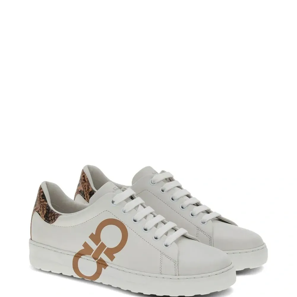 кроссовки с декором Gancini