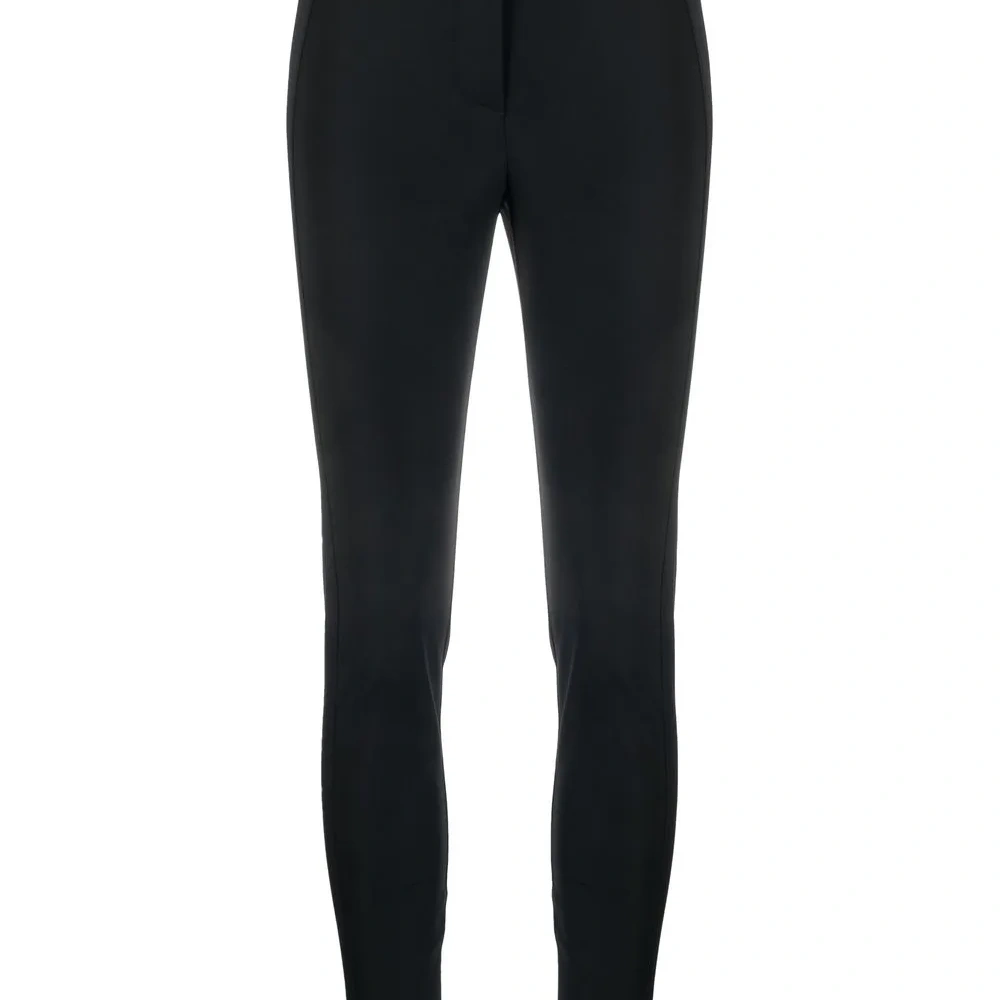 Брюки скинни с завышенной талией