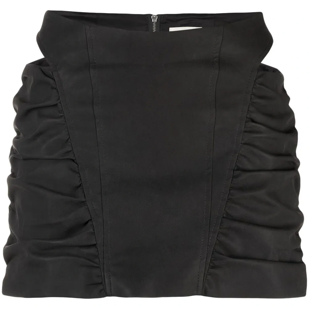 Юбка мини со сборками