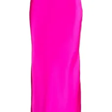 Атласная юбка макси