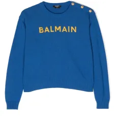 Джемпер с вышитым логотипом