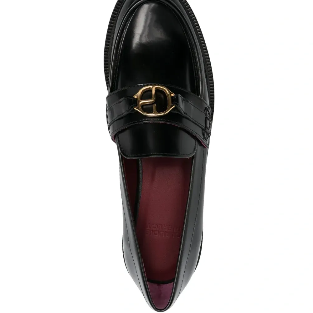 Кожаные лоферы