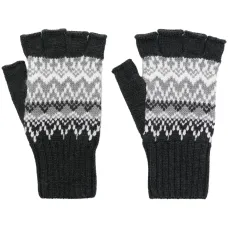 Перчатки-митенки из шерсти мериноса