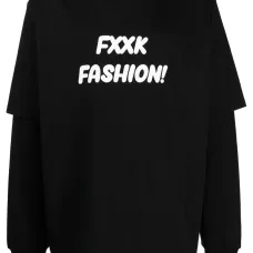 Футболка с двойными рукавами и надписью