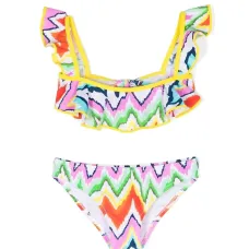 Бикини Akeno с принтом зигзаг