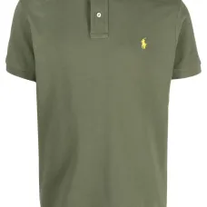 Рубашка поло с вышитым логотипом