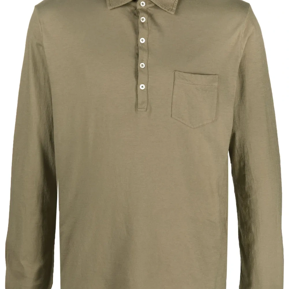 Рубашка поло с длинными рукавами