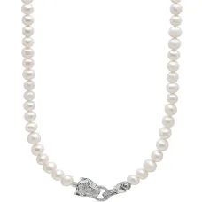 Жемчужное колье с подвеской