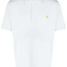 Рубашка поло с вышитым логотипом