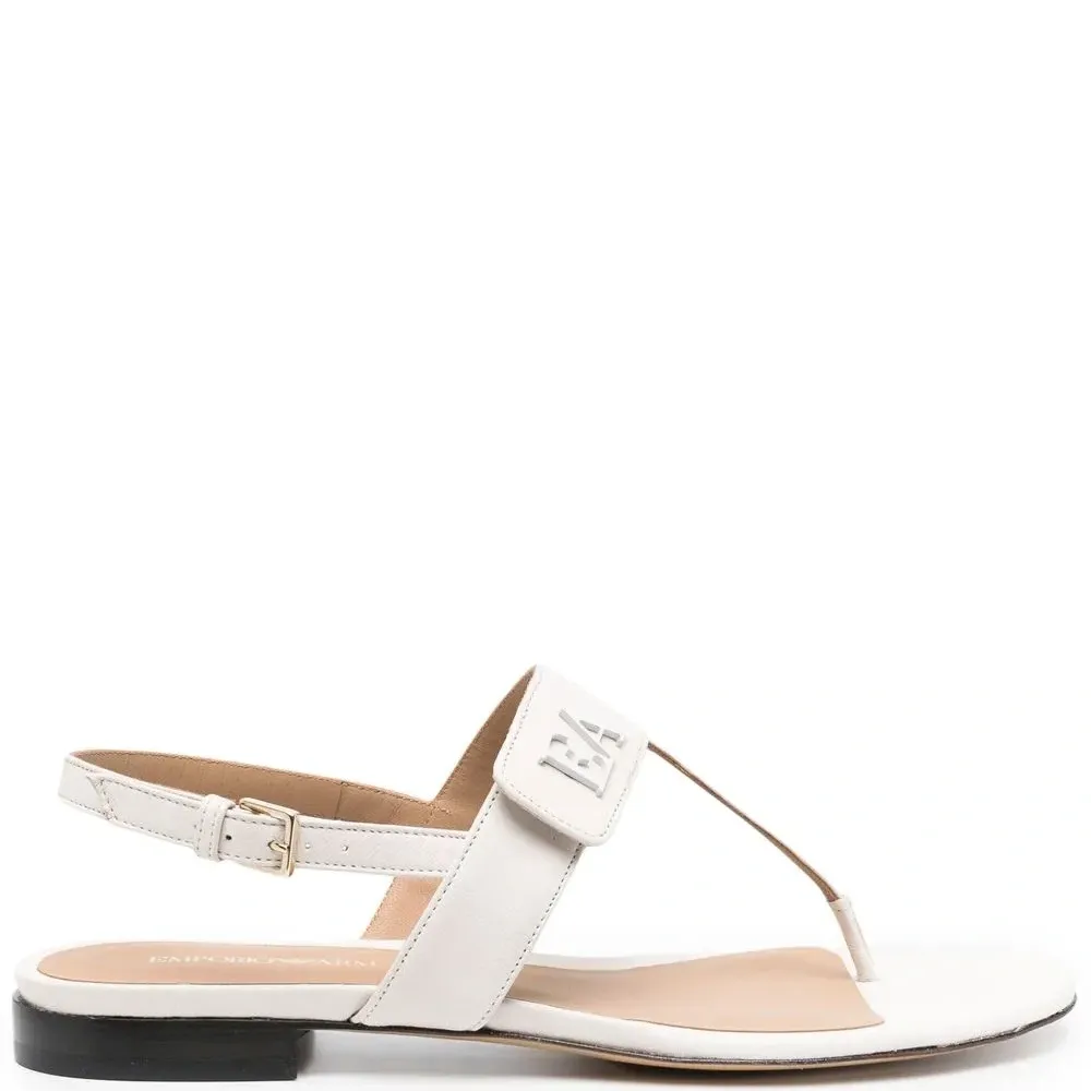 Сандалии с логотипом