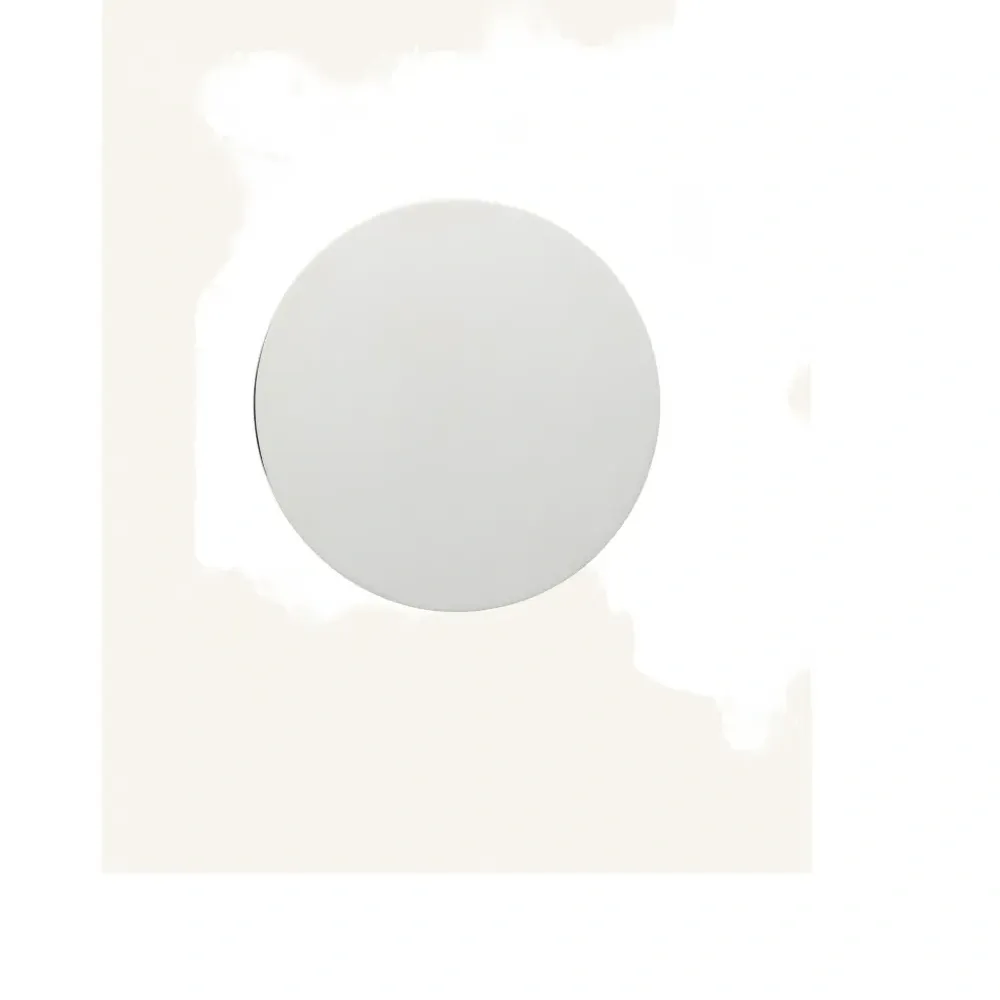 Плоские круглые серьги