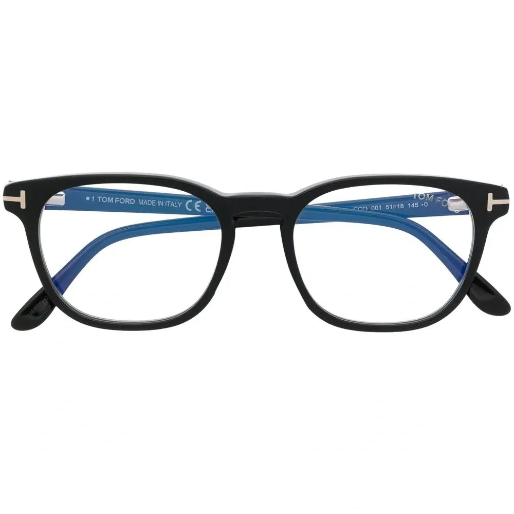 Очки в квадратной оправе с логотипом