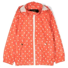 Куртка с капюшоном и принтом