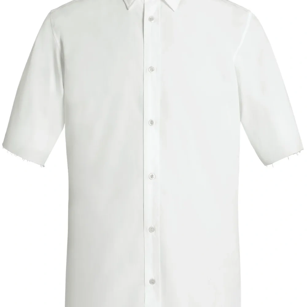 Рубашка с декоративной строчкой